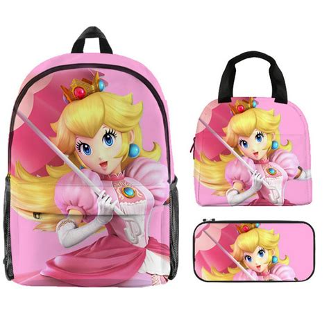 princess peach backpack|peach mario princess backpack.